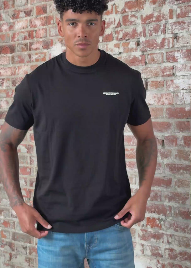 Armani Exchange T-shirts Regular fit t-shirt - black