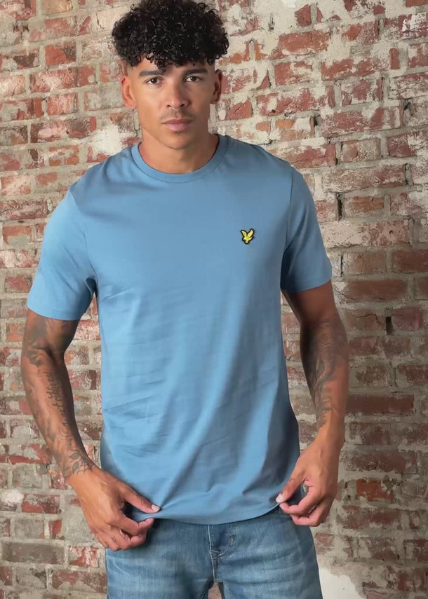 Lyle & Scott T-shirts Plain t-shirt - ocean sky