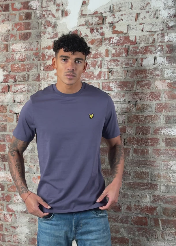 Lyle & Scott T-shirts Plain t-shirt - graystone
