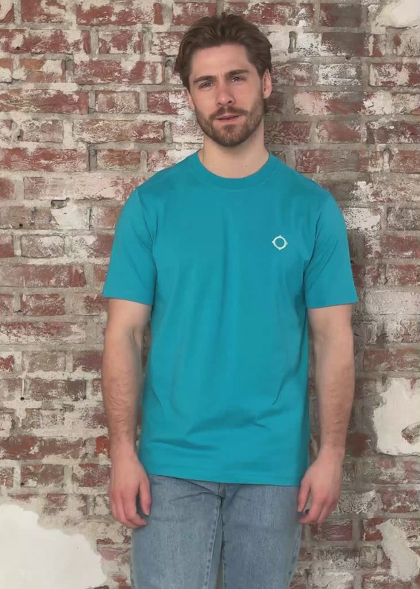 MA.Strum T-shirts Icon tee - vallarata blue