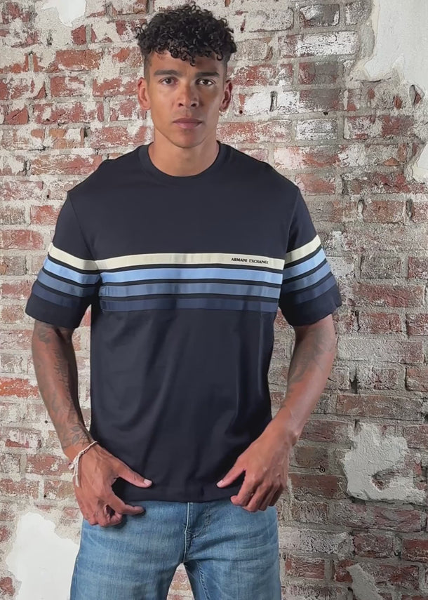 Armani Exchange T-shirts T-shirt - deep navy