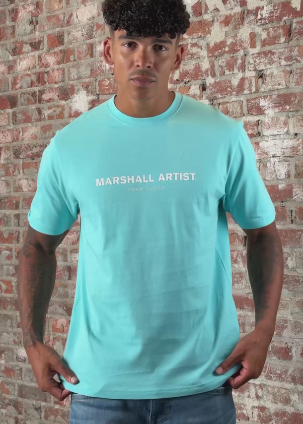 Marshall Artist T-shirts Thermo t-shirt - scuba blue