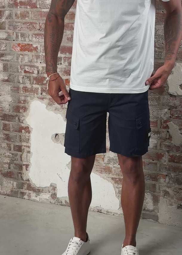 Weekend Offender Korte Broeken Ksar cargo short - navy