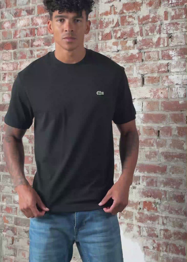 Lacoste T-shirts Men tee shirt - black