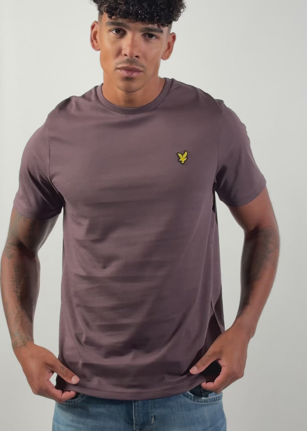 Lyle & Scott T-shirts Plain t-shirt - espresso