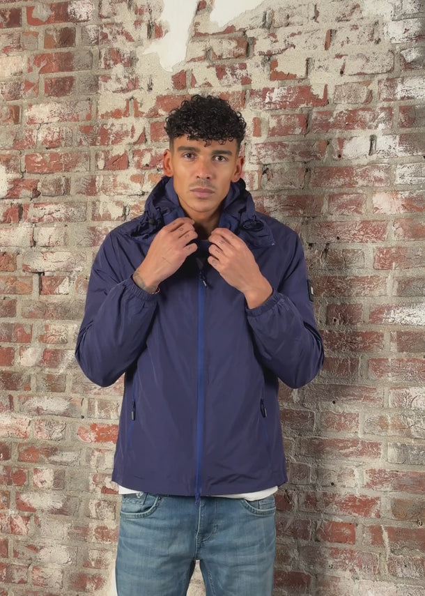 Weekend Offender Jassen Technician summer jacket - dark sapphire