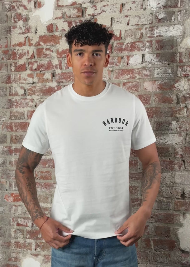 Barbour T-shirts Barbour preppy t-shirt - white