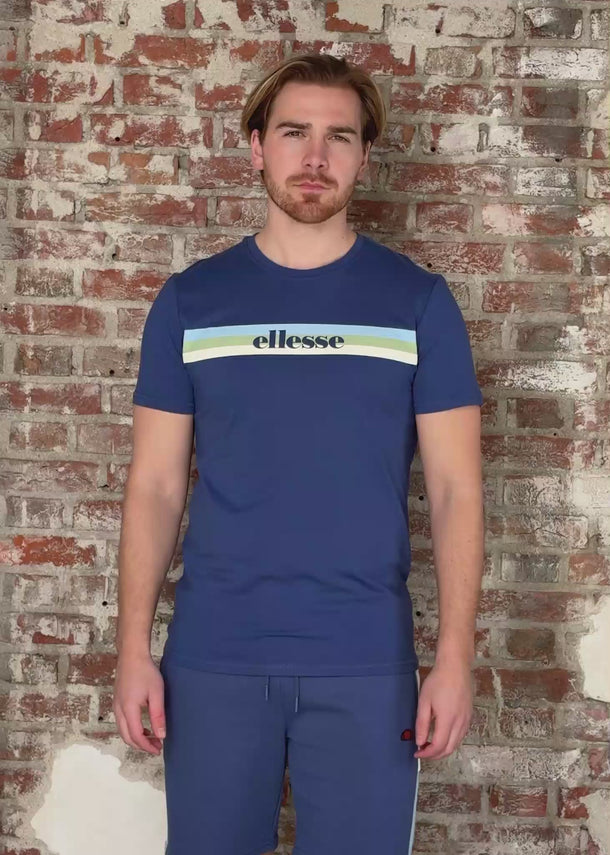 Ellesse T-shirts Giacomo tee - navy