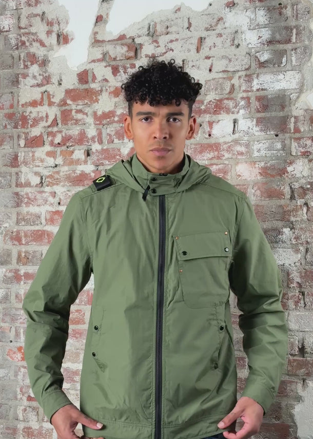 MA.Strum Jassen Cetane utility jacket - bronze green