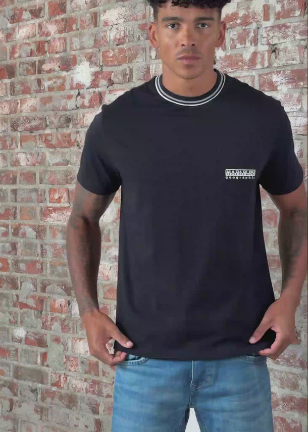 Napapijri T-shirts S murlo - black beauty