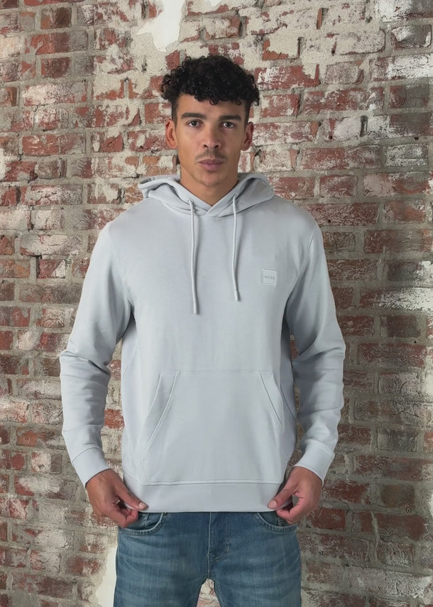 Hugo Boss Hoodies Wetalk - light pastel grey