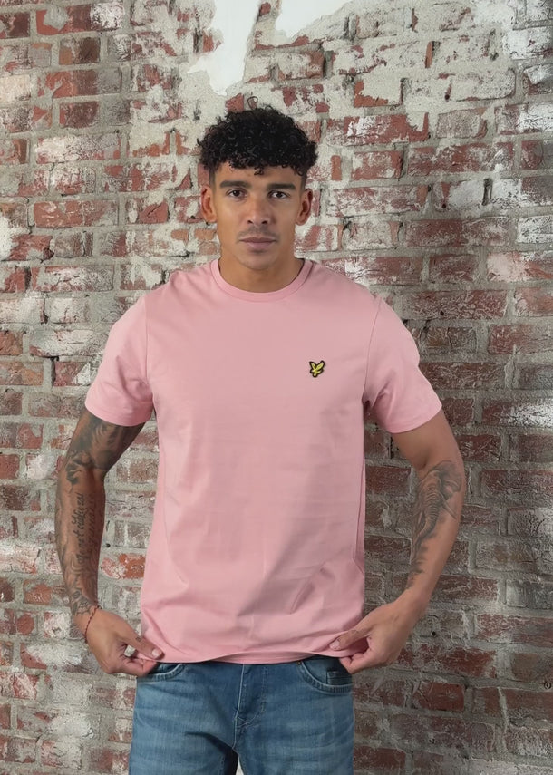 Lyle & Scott T-shirts Plain t-shirt - pink grapefruit