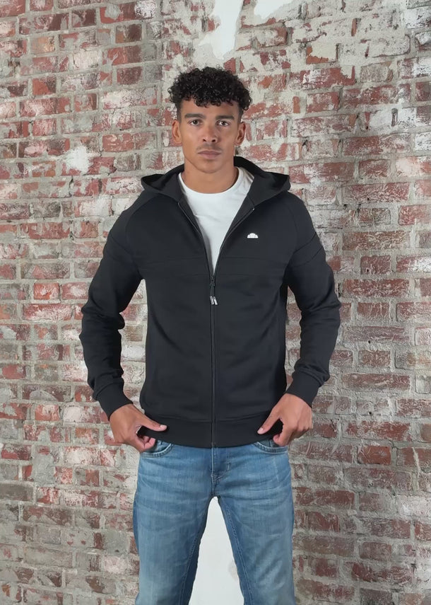 Ellesse Vesten Rimella full-zip hoody - black