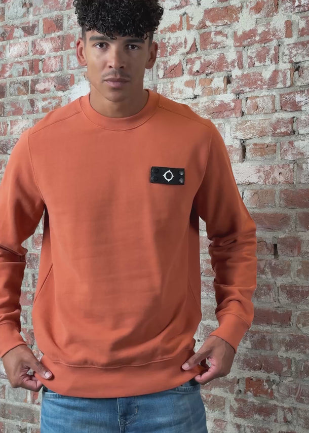 MA.Strum Truien Neo sweat - rust