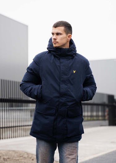 Lyle & Scott Jassen Membrane parka - dark navy