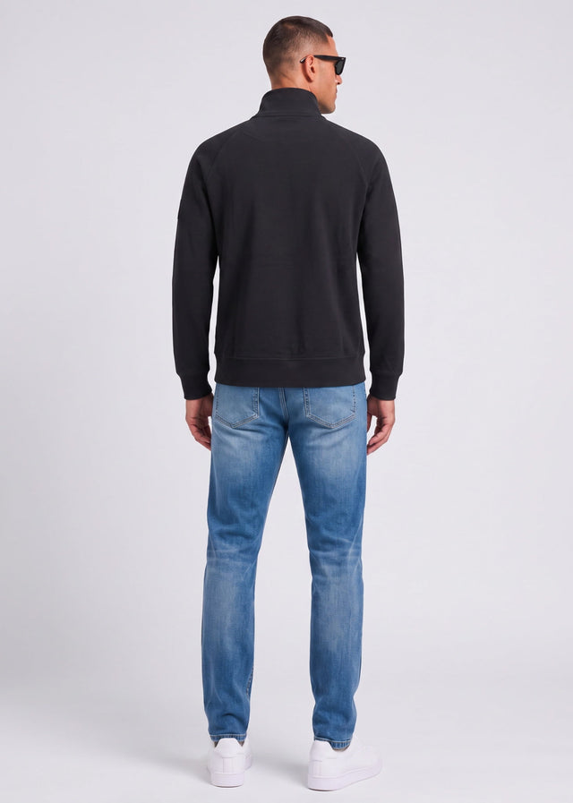 Marshall Artist Truien Siren quarter zip sweat - black