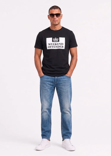 Weekend Offender T-shirts Prison - black