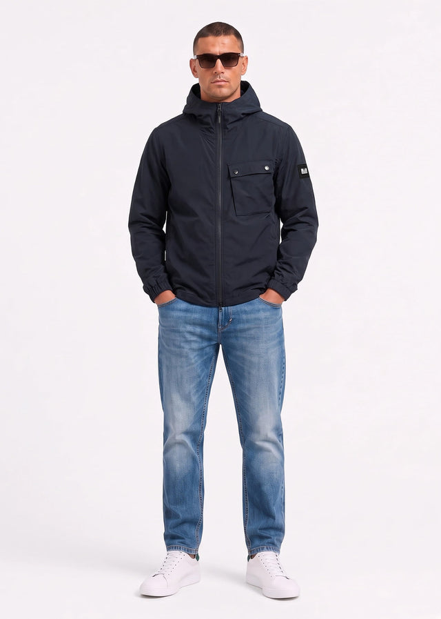 Weekend Offender Jassen Temara stretch technical jacket - navy
