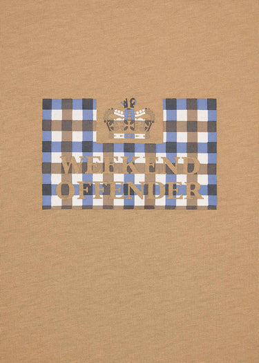 Weekend Offender T-shirts  Dygas - cognac 