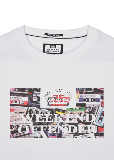Weekend Offender T-shirts  Keyte - white 