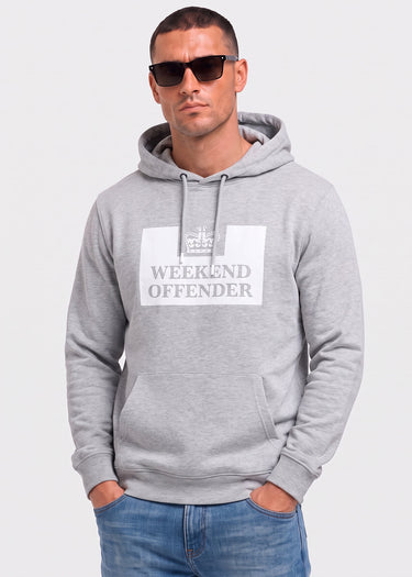 Weekend Offender Hoodies HM service - grey marl