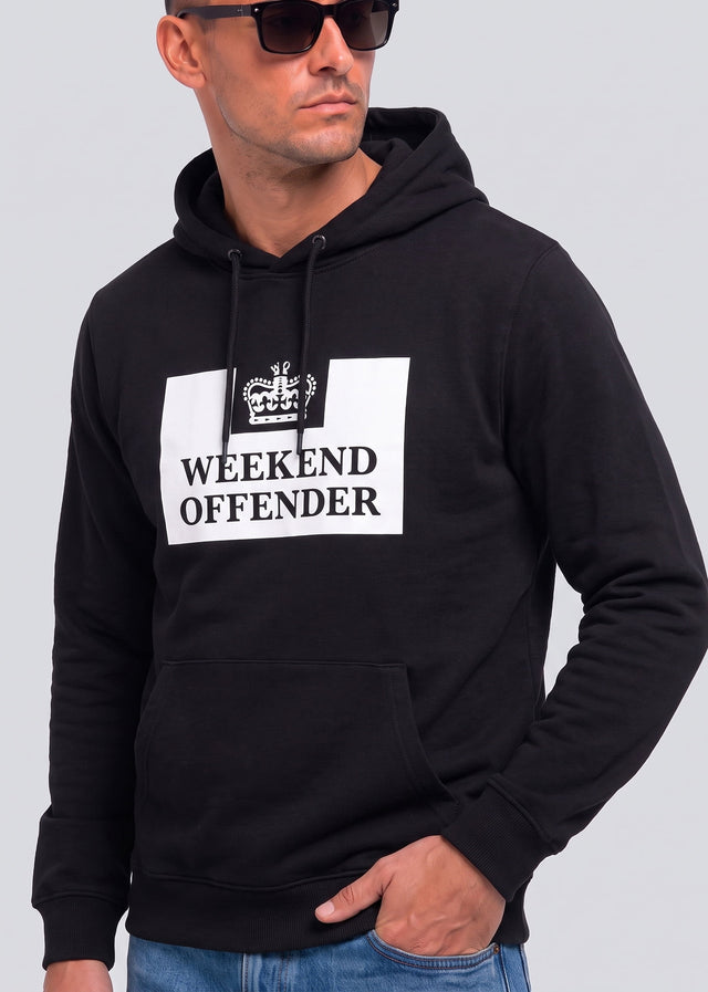 Weekend Offender Hoodies HM service hoodie - black