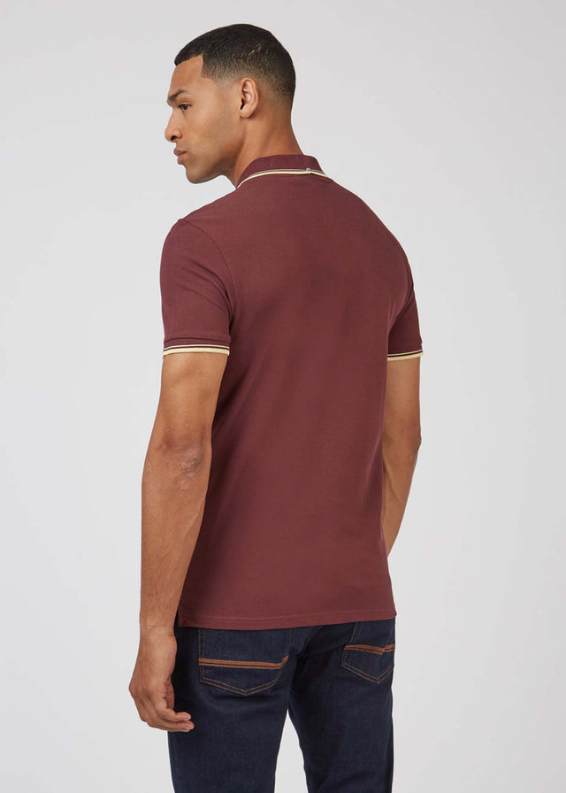 Ben Sherman Polo's  Signature polo - aubergine 