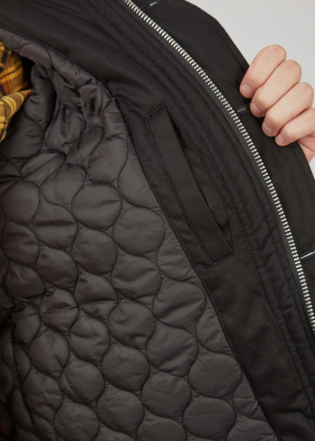 Ben Sherman Jassen  Smart parka - black 
