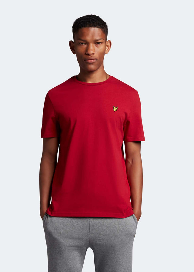Lyle & Scott T-shirts  Plain t-shirt - tunnel red 