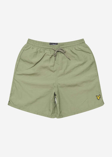 Lyle & Scott Zwembroeken  Plain swimshort - moss 