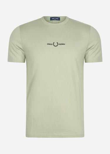 Fred Perry T-shirts  Embroidered t-shirt - seagrass 