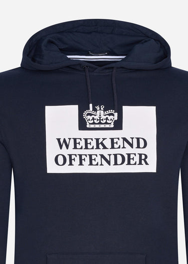 Weekend Offender Hoodies HM service - navy (Copy)
