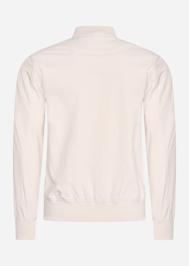 Lyle & Scott Jassen  Softshell bomber jacket - light mist 