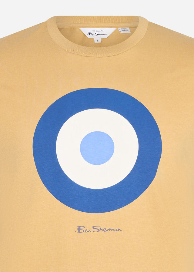 Ben Sherman T-shirts  Signature target tee - stone 