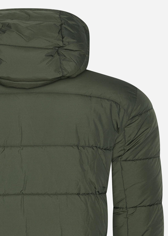 Barbour International Jassen  Court quilt - sage 
