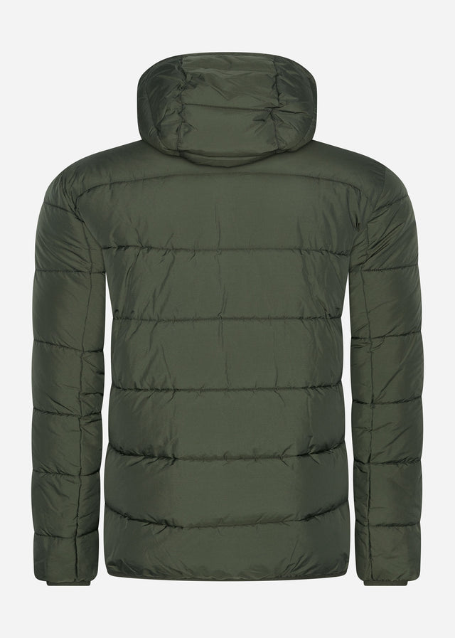 Barbour International Jassen  Court quilt - sage 