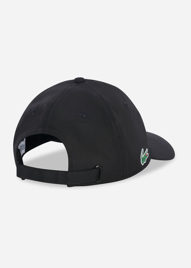 Lacoste Petten Polyester Cap - black