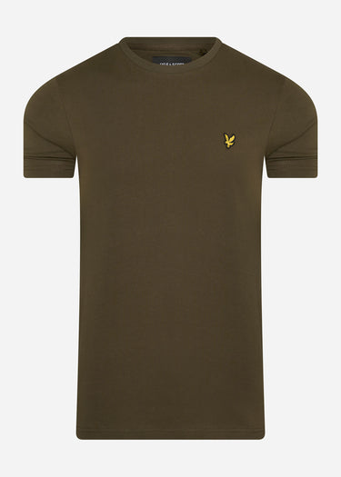Lyle & Scott T-shirts  Plain t-shirt - olive 