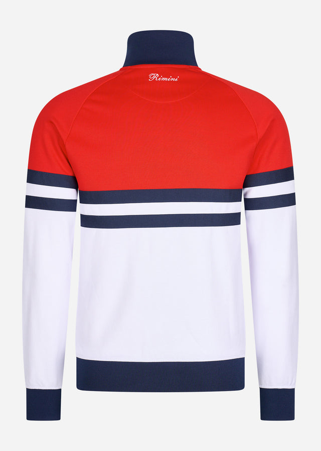 Ellesse Vesten  Rimini track top - red white navy 