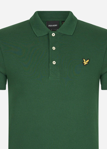 Lyle & Scott Polo's  Plain polo shirt - english green 
