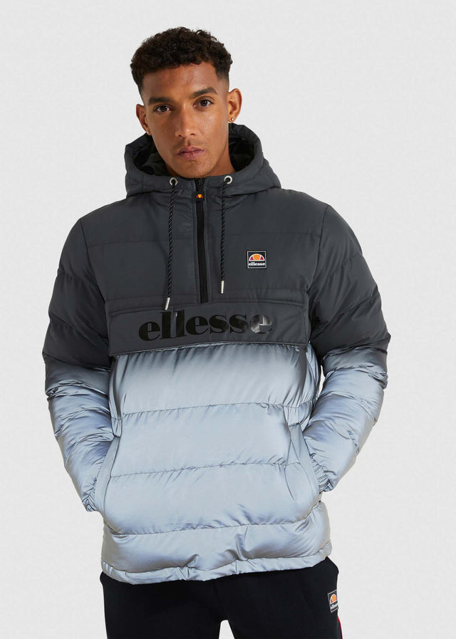 Ellesse Jassen  Pilazzo oh jacket - black silver reflective 
