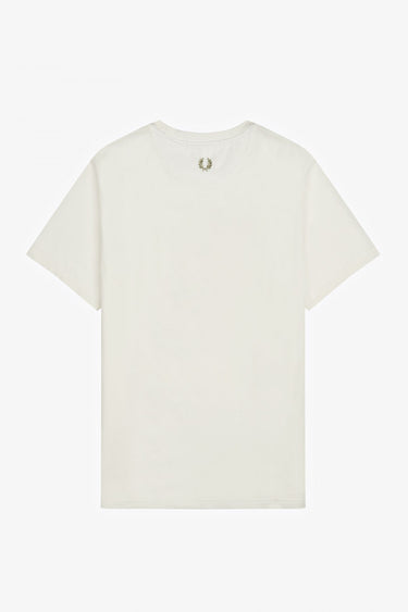 Fred Perry T-shirts  Laurel wreath graphic t-shirt q2 - snow white 