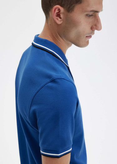 Fred Perry Polo's  Twin tipped fred perry shirt - shaded cobalt 