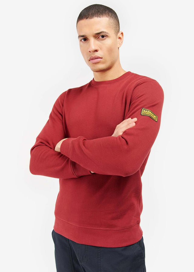 Barbour International Truien  Badge sweat - wine 