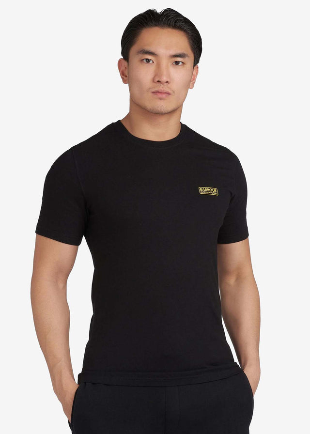 Barbour International T-shirts  Small logo tee - black 