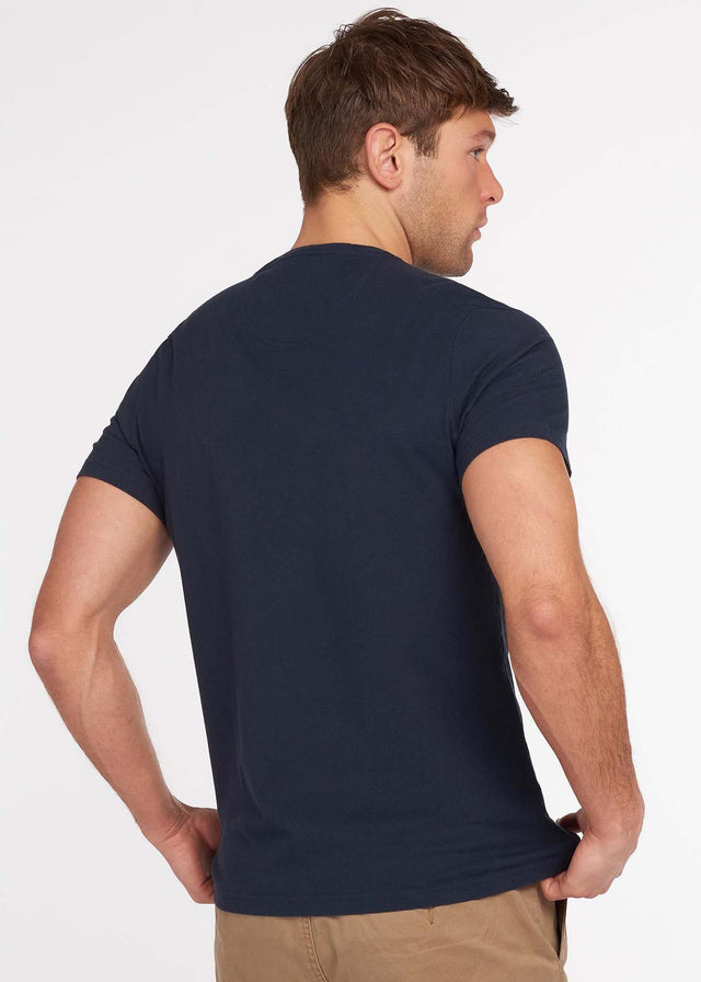 Barbour T-shirts  Logo tee - new navy 