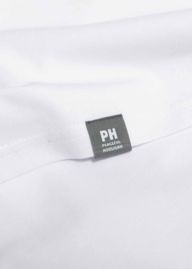 Peaceful Hooligan T-shirts  Outline t-shirt - white 