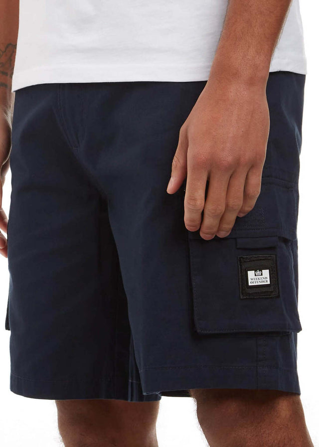 Weekend Offender Korte Broeken  Mascia - navy 