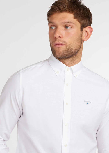 Barbour Overhemden  Oxford 3 tailored shirt - white 