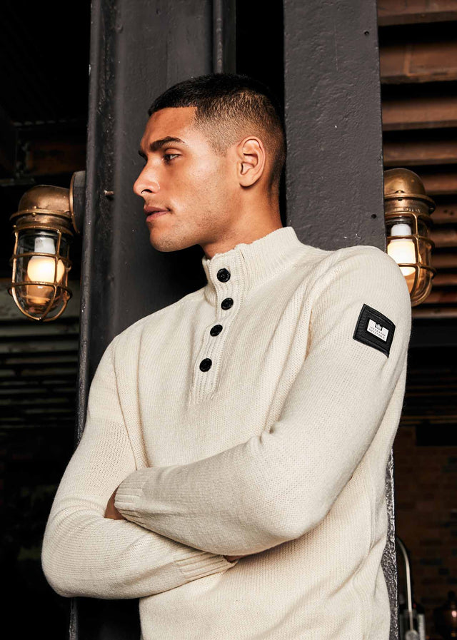 Weekend Offender Truien  Castillos - chalky 